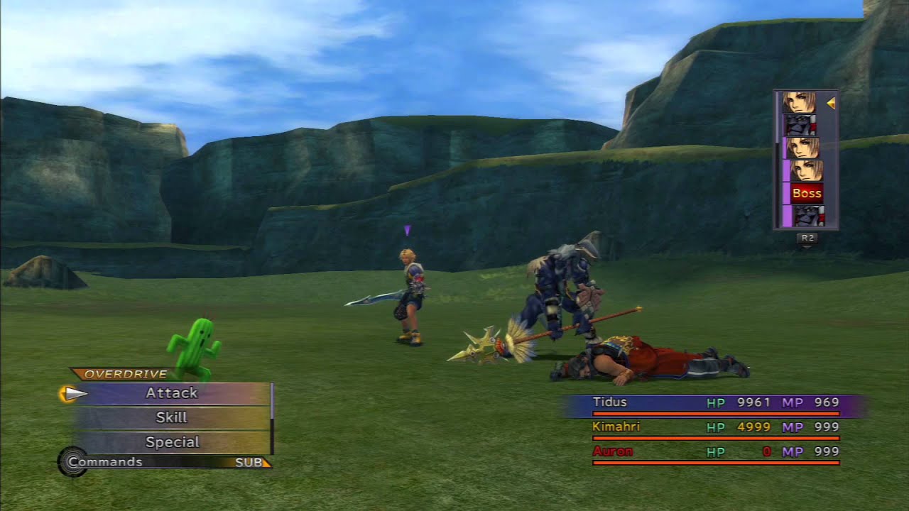 Final Fantasy X HD - Cactuar King