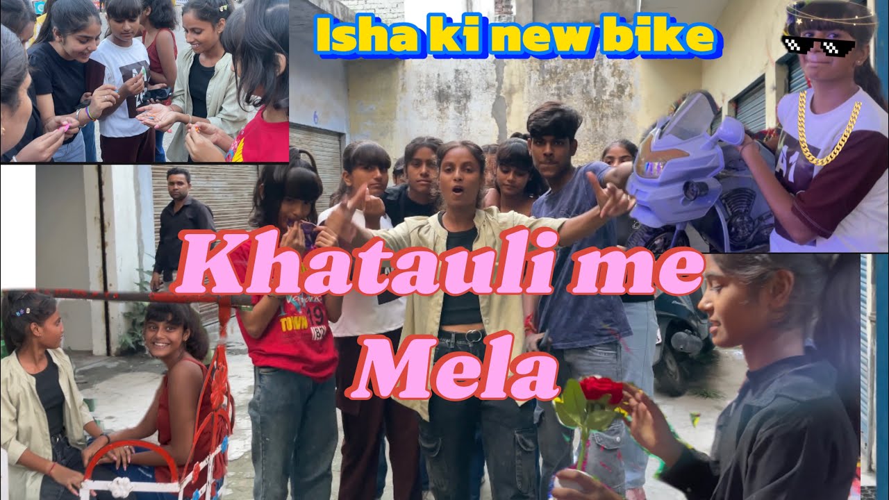 Khatauli me mela , fun with venders 