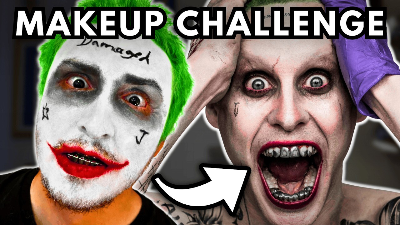 Supervillain Makeup Challenge (GONE WRONG)