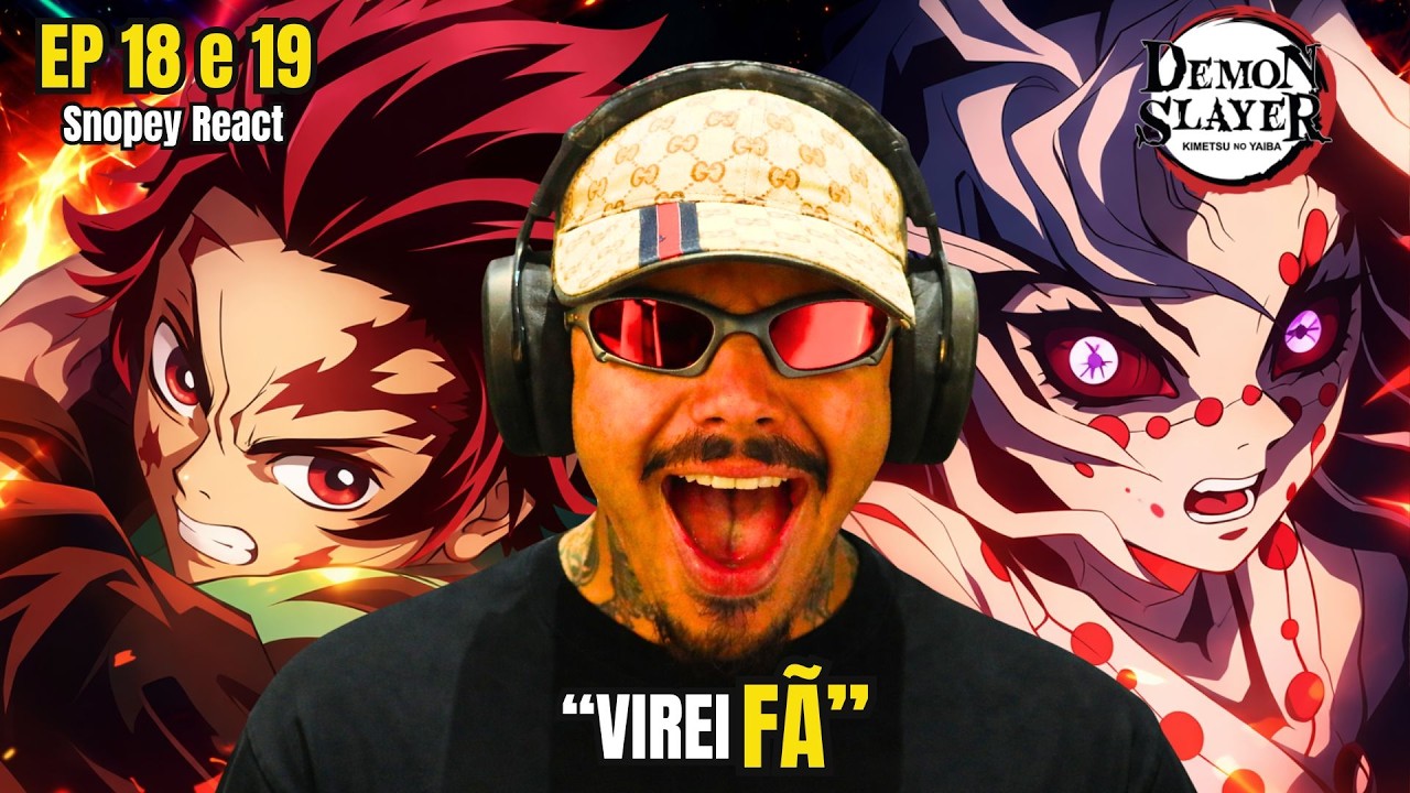 SNOPEY NÃO ACREDITOU NA QUALIDADE DESSA ANIMAÇÃO - Demon Slayer
