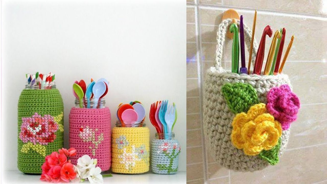 COSAS TEJIDAS PARA EL HOGAR, TEJIDOS MUY LINDO PARA CASA Nº001