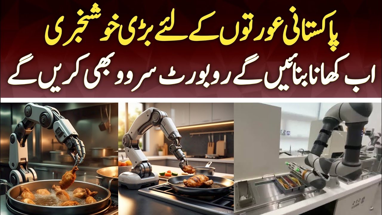 AI-Powered Cooking Robots Launched in Pakistan &ndash; A Game Changer for Kitchens!