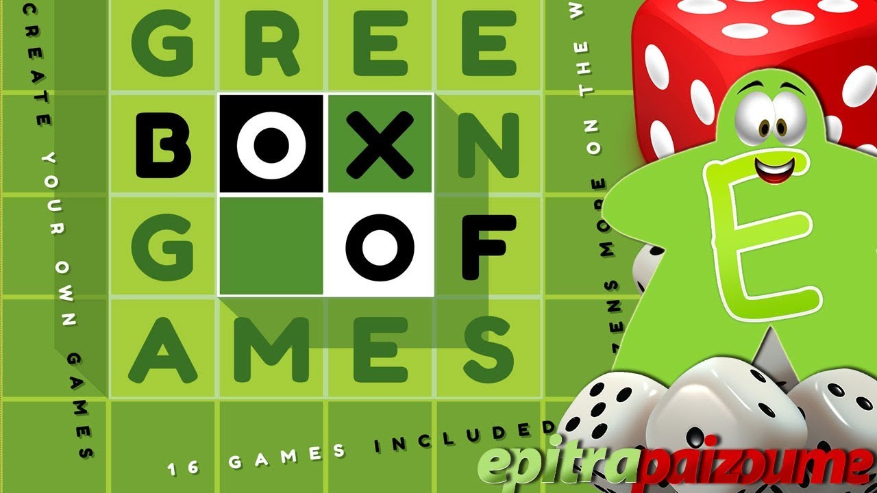 Green Box of Games - How to Play Video (EN) by Epitrapaizoume