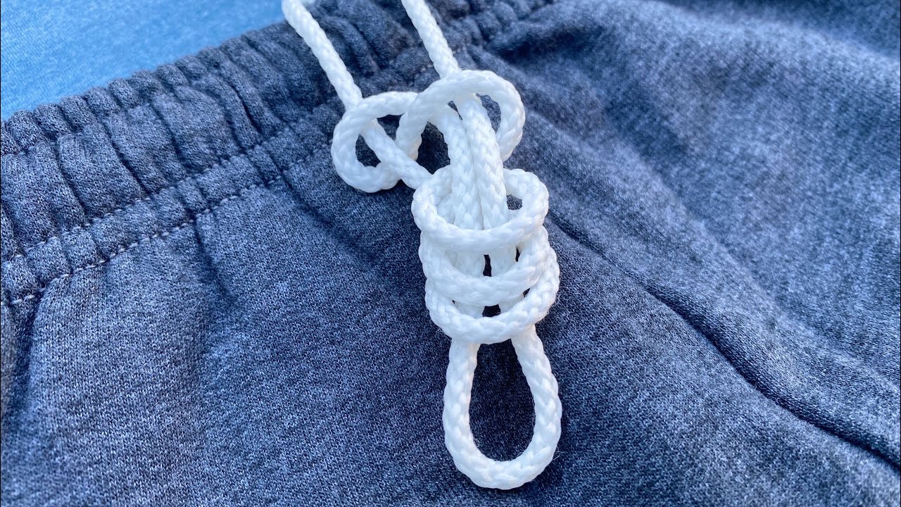 Best Knot for single loop SWEAT PANTS
