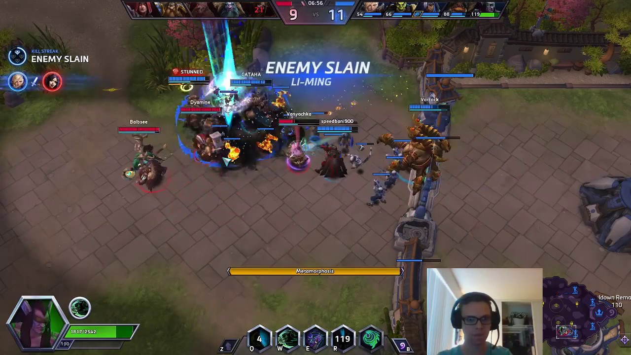 0 DEATH ILLIDAN - Heroes of the Storm (HotS) Gameplay Highlights - DKraem HotS Highlights #1