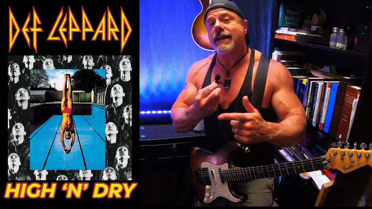 DEF LEPPARD - HIGH 'N' DRY (SATURDAY NIGHT) - Guitar Solo Cover