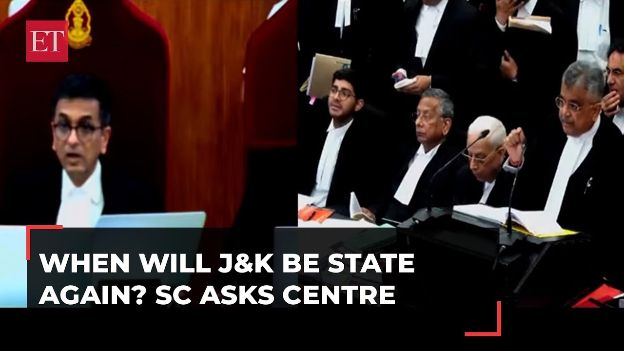 When will Jammu Kashmir get back its Statehood? Supreme Court asks Centre