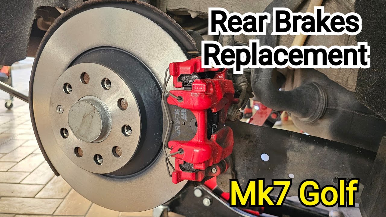 Rear Brakes Replacement | VW Golf GTI MK7