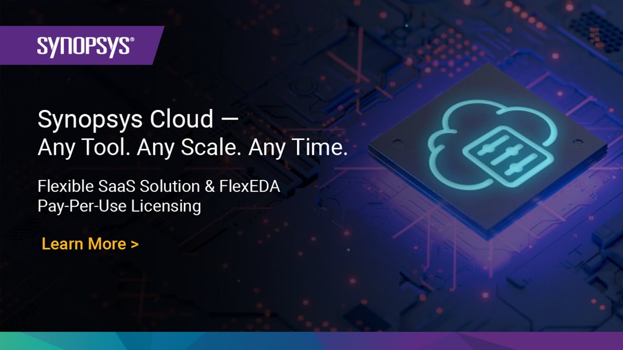 Synopsys Cloud: Any Tool. Any Scale. Any Time. | Synopsys