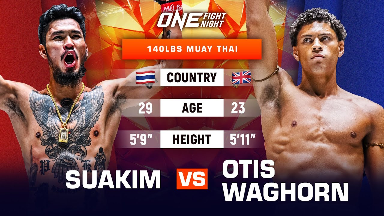 Trading KNOCKDOWNS 💥 Suakim vs. Otis Waghorn | Muay Thai Full Fight