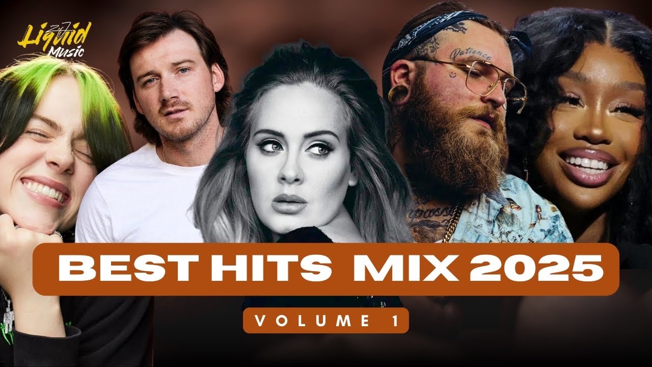 SZA, Billie Eilish, Adele, Sam Smith, Teddy Swims, Morgan Wallen | Best Hits Mix 2025