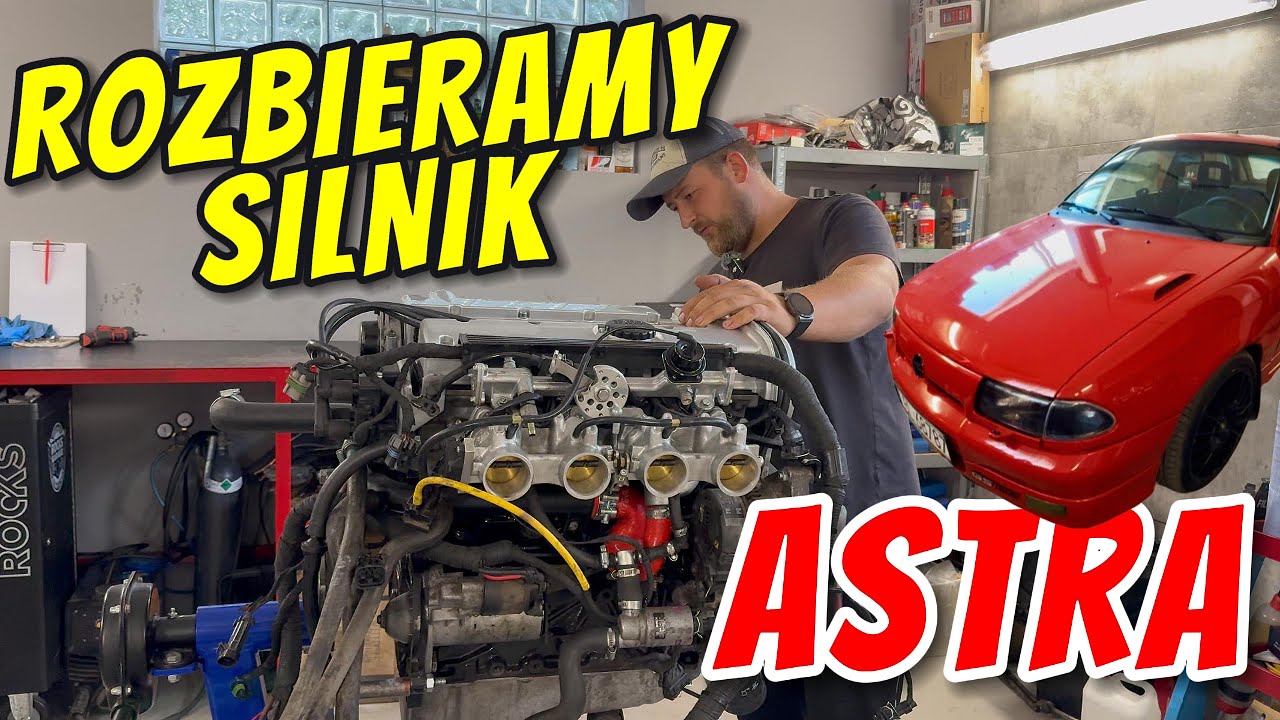 DEMONTAŻ SILNIKA - PROJEKT ASTRA GSI C20XE ITB #1