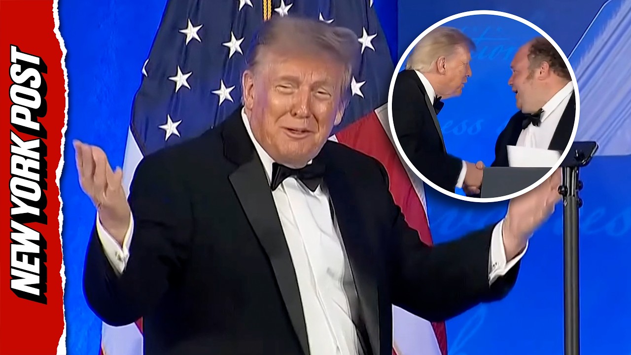 Trump Gives Priceless Reaction to Newly-Awarded WSJ Reporters For Epstein Coverage he Sued Over