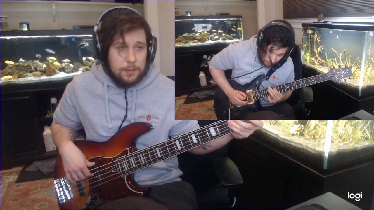 Robert Glasper Experiment -  Afro Blue Bass Cover/Guitar Improv