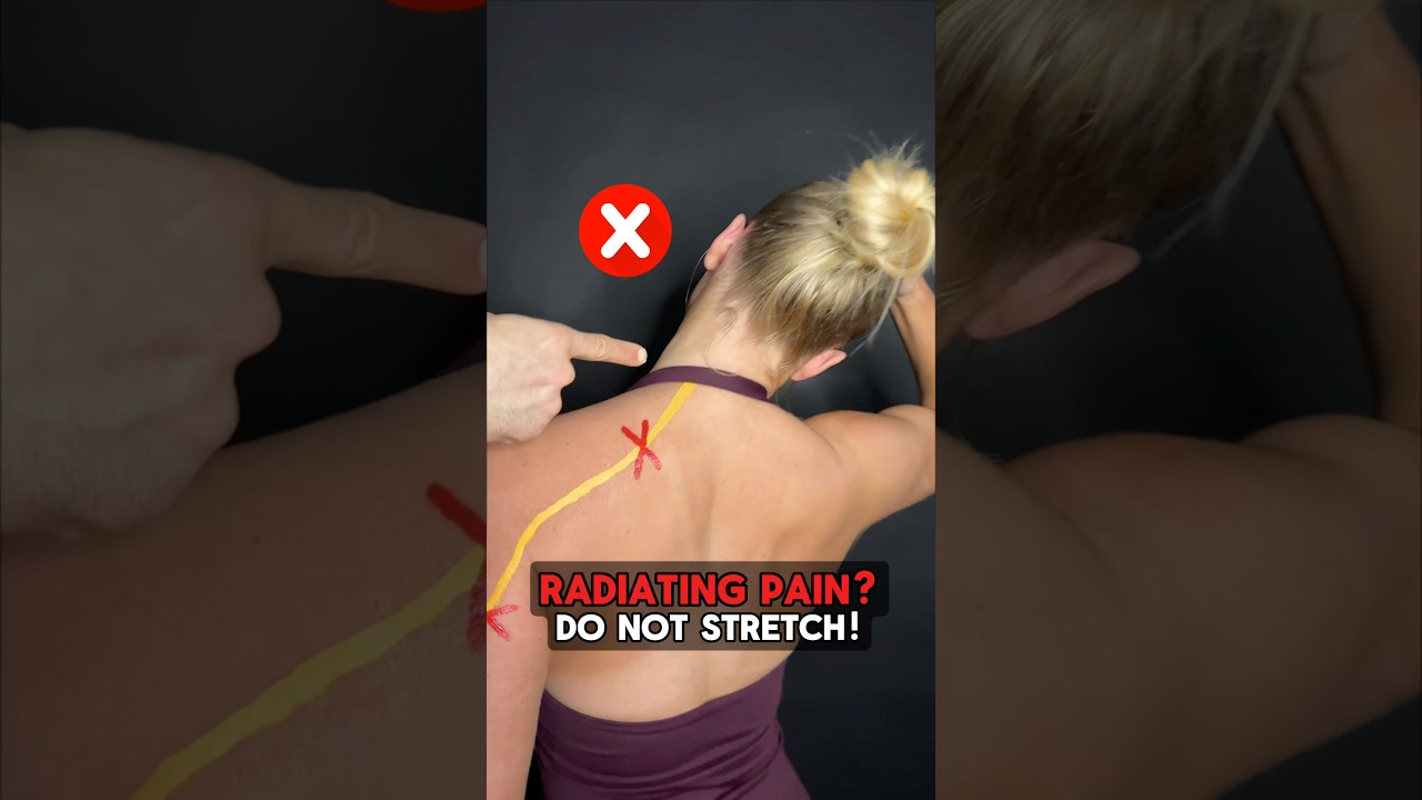 Radiating Shoulder & Arm Pain? Do NOT Stretch! Try this instead! #neckpain #armpain #numbness