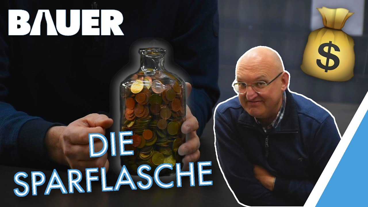 💰 DEINE SPARFLASCHE 💰 | Sparen f&uuml;r Gro&szlig; und Klein mit dieser exklusiven Spardose