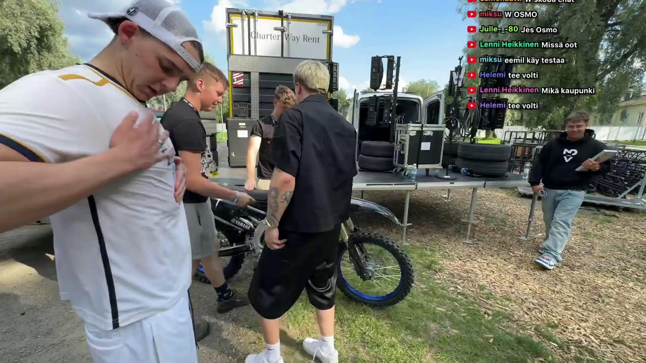 IRL Stream Mellakka Festivaaleilla FEAT WILLIAM
