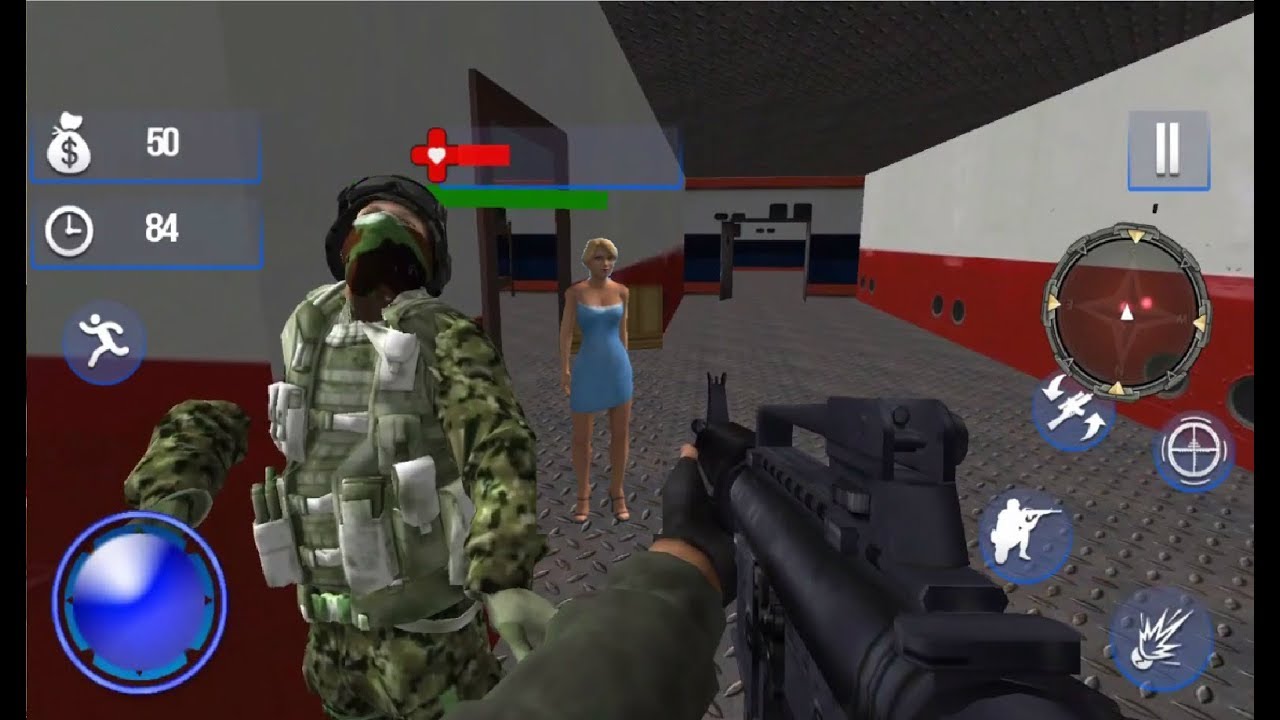 ► Modern Action Commando FPS 2 (Zaibi Games Studio) Android Gameplay
