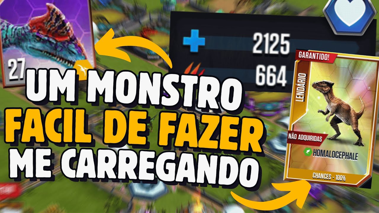 MELHOREI O TAPEJALOSSAURO E ELE TA DESTRUINDO TUDO NO NOVO EVENTO!!! .Jurassic World