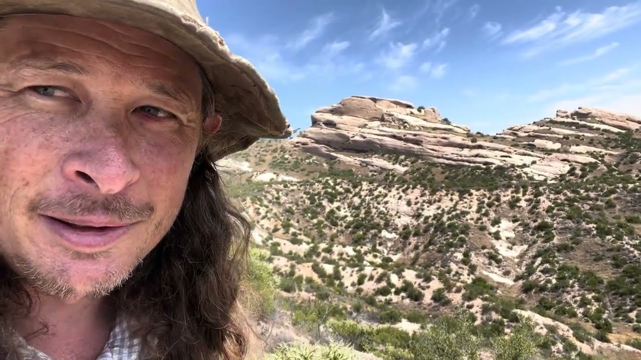 Cajon Pass Landmark Formed by Alluvial Fans:  Escape from L.A. Day 9