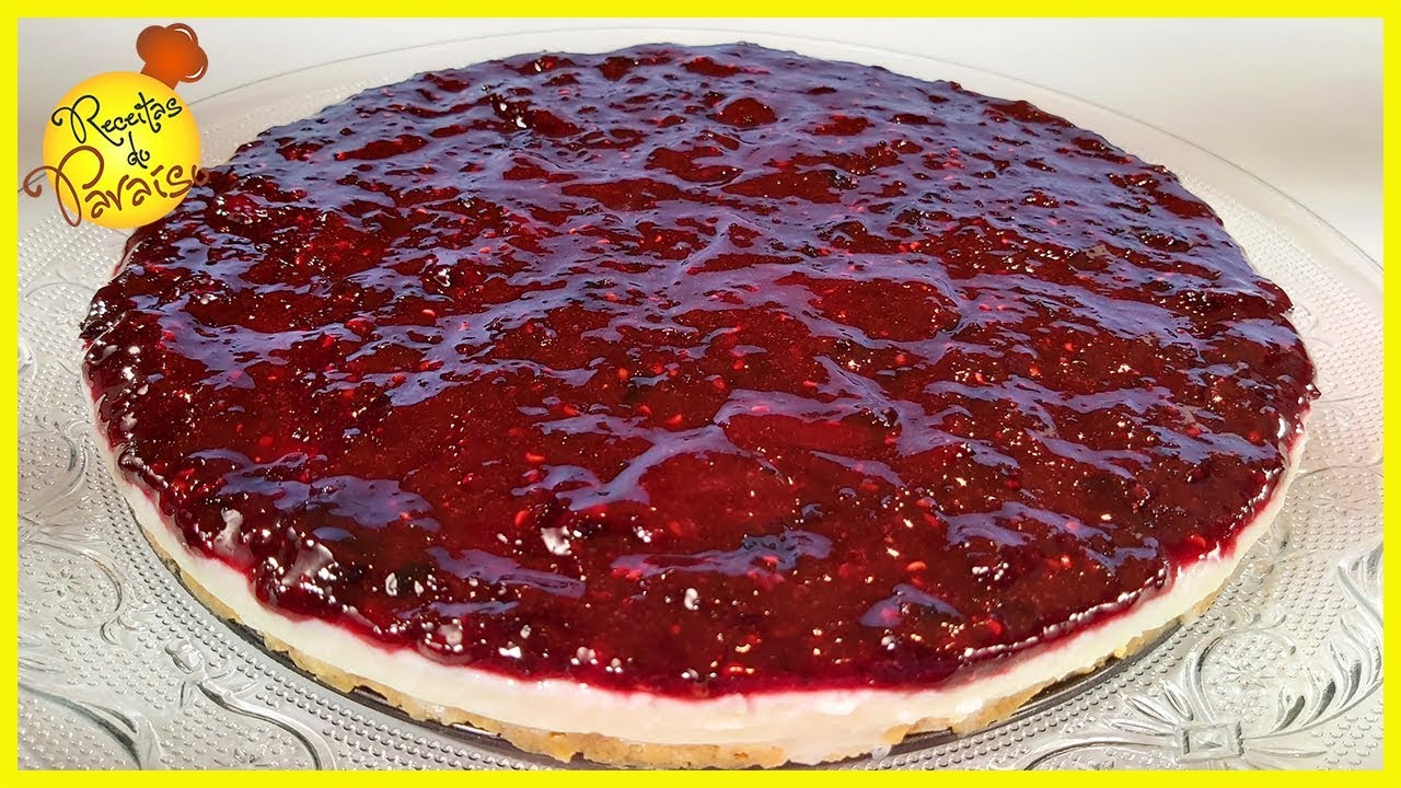 CHEESECAKE de FRUTOS VERMELHOS | 🍎 