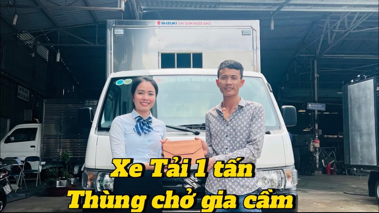 Giá Xe Tải 1 tấn Suzuki thùng kín #suzuki #xetai #xetai1tan #suzukicarry #giaxetai #giaxesuzuki