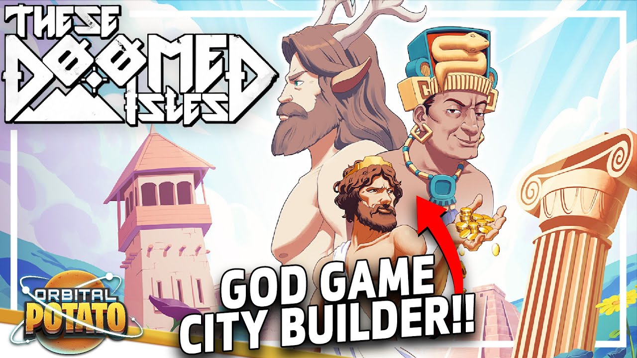 EXCELLENT New God Game!! - These Doomed Isles - City Builder Colony Sim Management Game