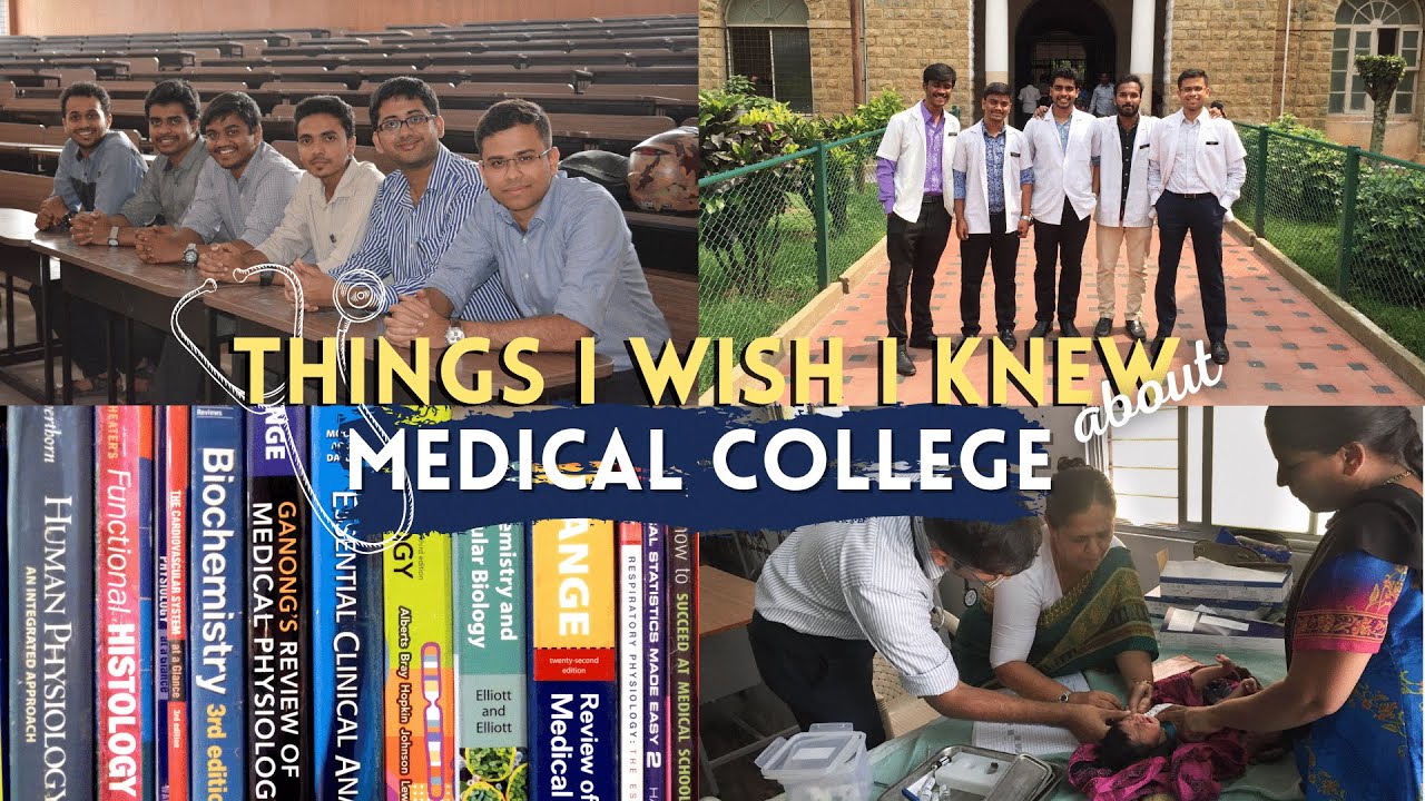 Things I Wish I Knew BEFORE Entering Medical School (INDIA)