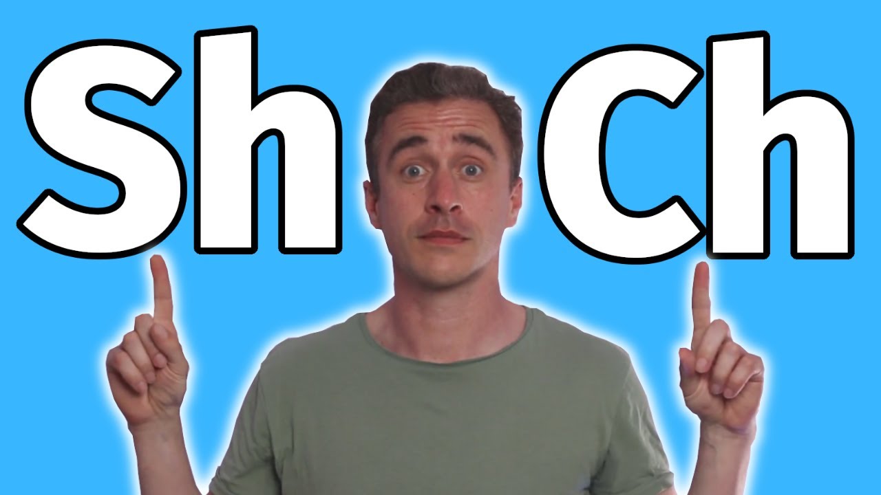 How to say SH vs CH  [British English pronunciation]
