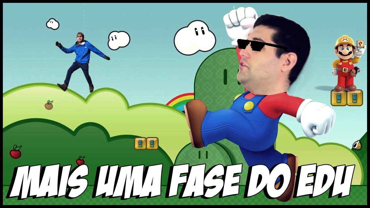 Super Mario Maker - EDU, EU QUERO A MINHA FASE @BRKsEDU