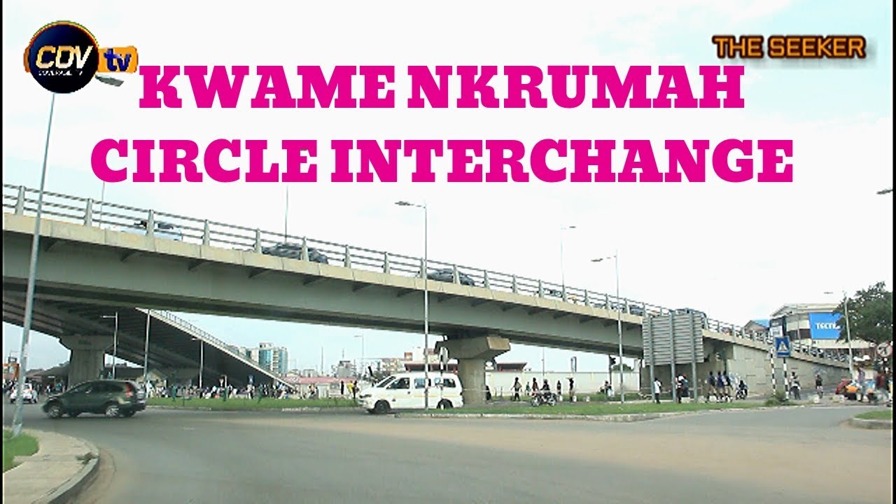 Accra Kwame Nkrumah Circle Interchange via Tesano and Kanda: Enjoy the ride!