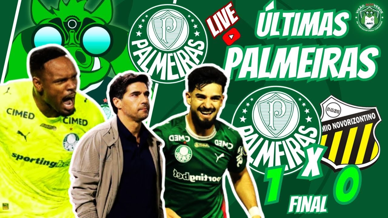 🚨#AOVIVO - PEGA A VISÃO: PÓS-JOGO PALMEIRAS 1X0 NOVORIZONTINO | COLETIVA | NOTÍCIAS DO VERDÃO