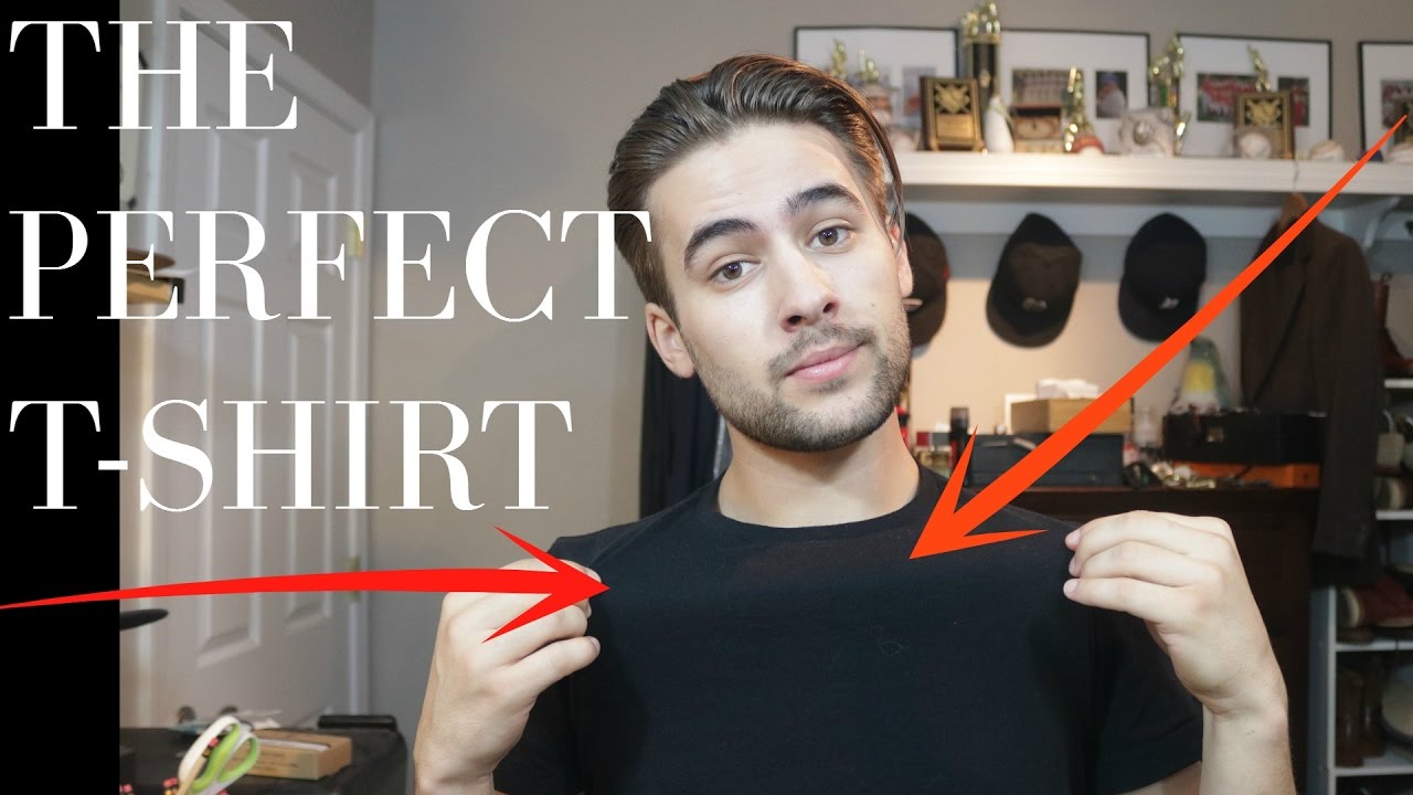 How a T-shirt SHOULD fit | The PERFECT fitting tee
