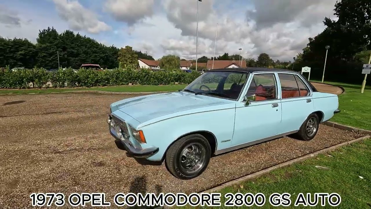 1973 OPEL COMMODORE 2800 GS AUTO