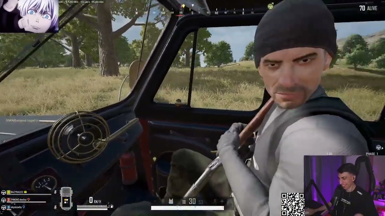 SKYWHYWALKER ИГРАЕТ В PUBG У DES0UT  #9 (feat. Sasavot, Rostikfacekid)