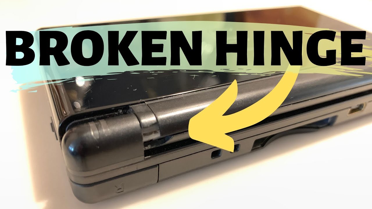 How to fix your Nintendo DS LITE broken Hinge, EASY REPAIR!!
