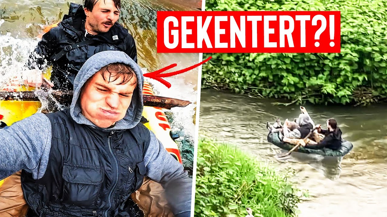 RISKANTE BOOTSFAHRT über WIENFLUSS GEHT SCHIEF!  | HOCHWASSER-ALARM 🌊