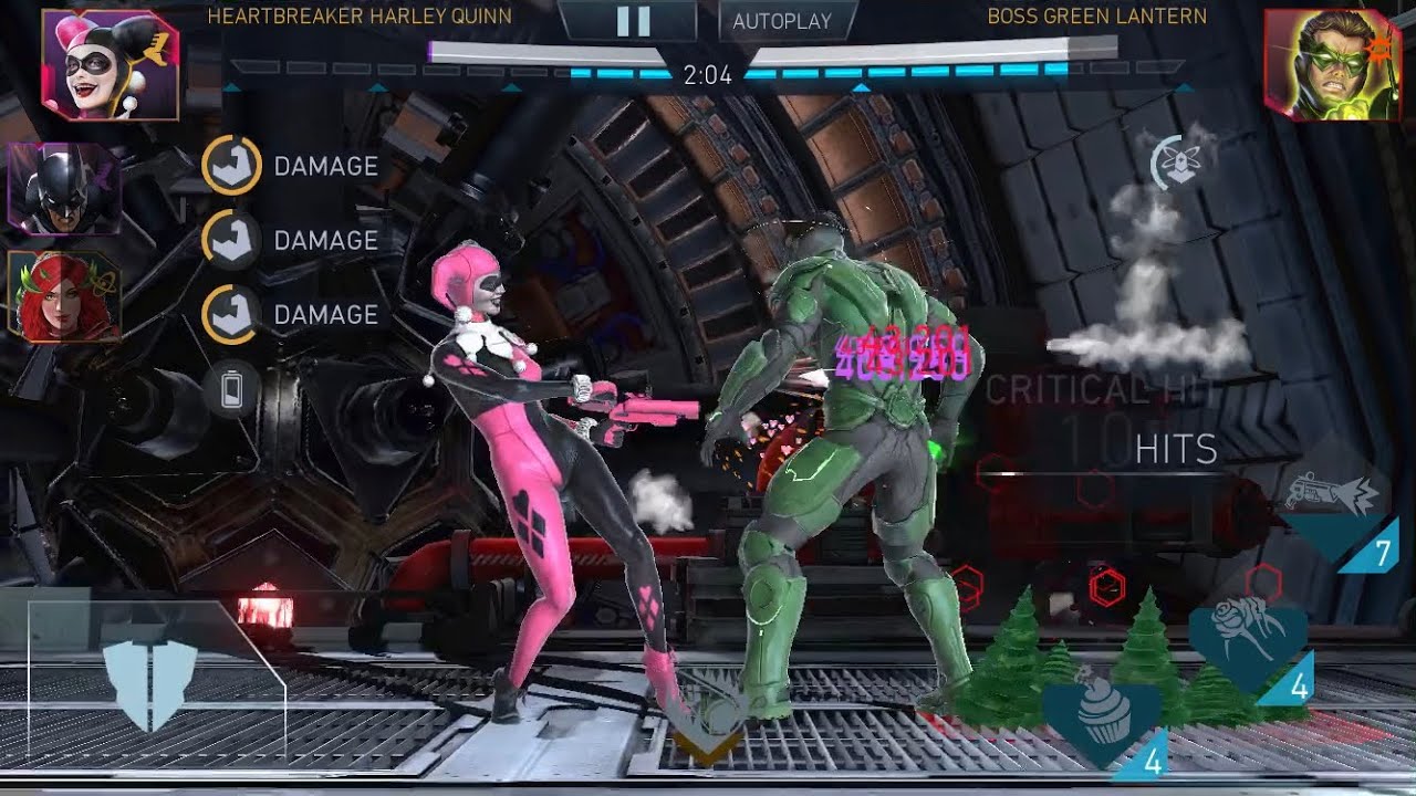Update 4.0 | Solo Raid Dawn of Apokolips 4 - HBHQ Vs Boss Green Lantern | Injustice 2 Mobile