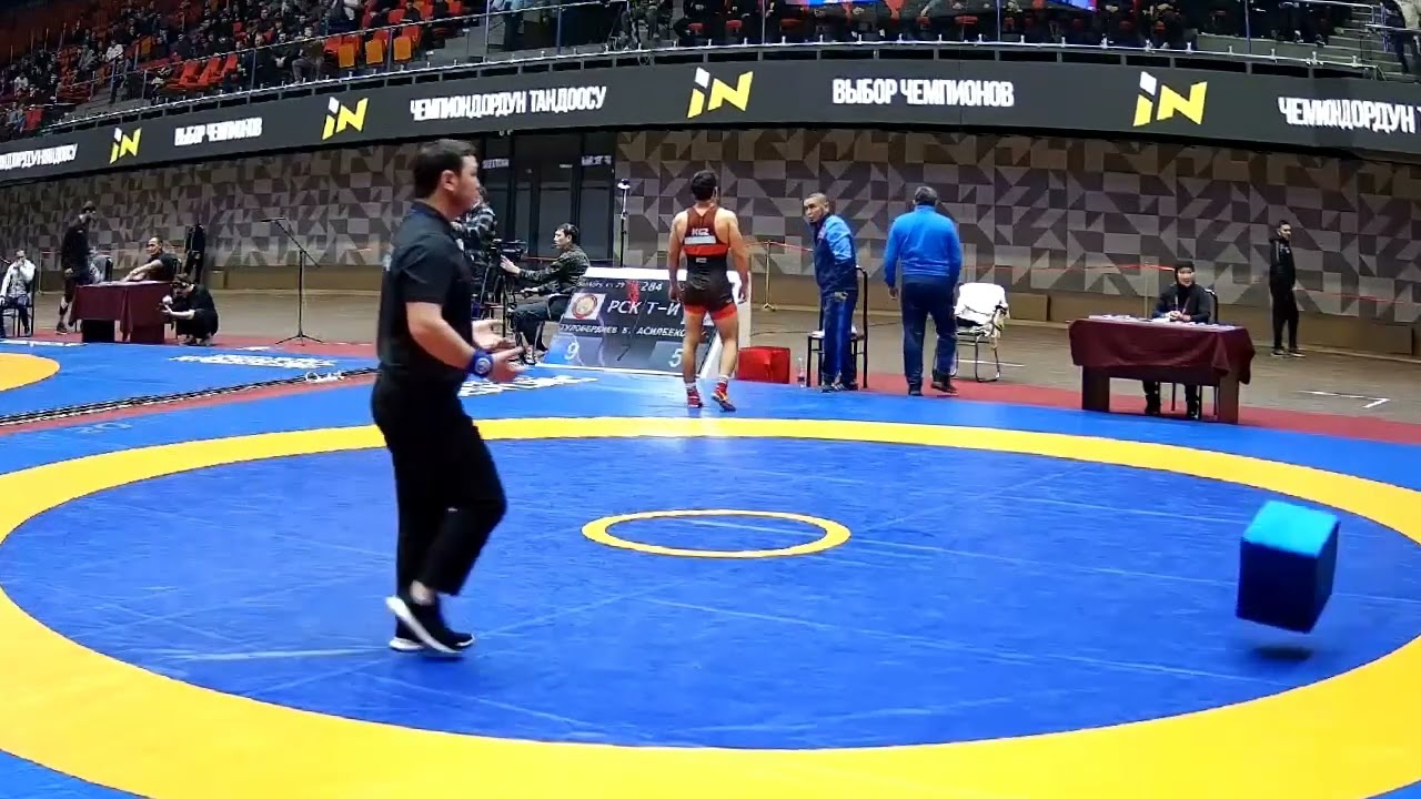 ВОЛЬНАЯ БОРЬБА. ЧЕМПИОНАТ КЫРГЫЗСТАНА-2026. 79 кг 1\2 Байтемир Тулобердиев-Улукбек Асилбеков
