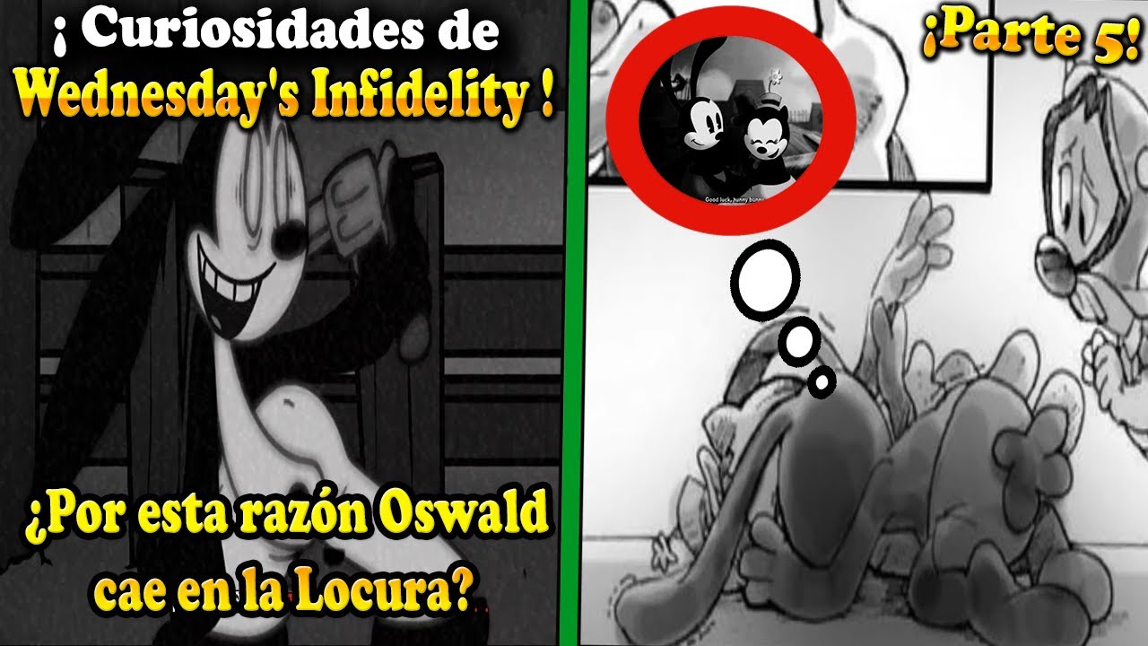 Curiosidades de Wednesday Infidelity en Friday Night Funkin/ Mods FNF Oswald Parte 5