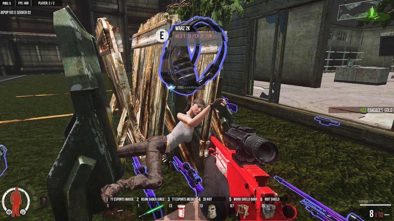 Warz 2K ปืนWAกระบอกละ 500w แตก