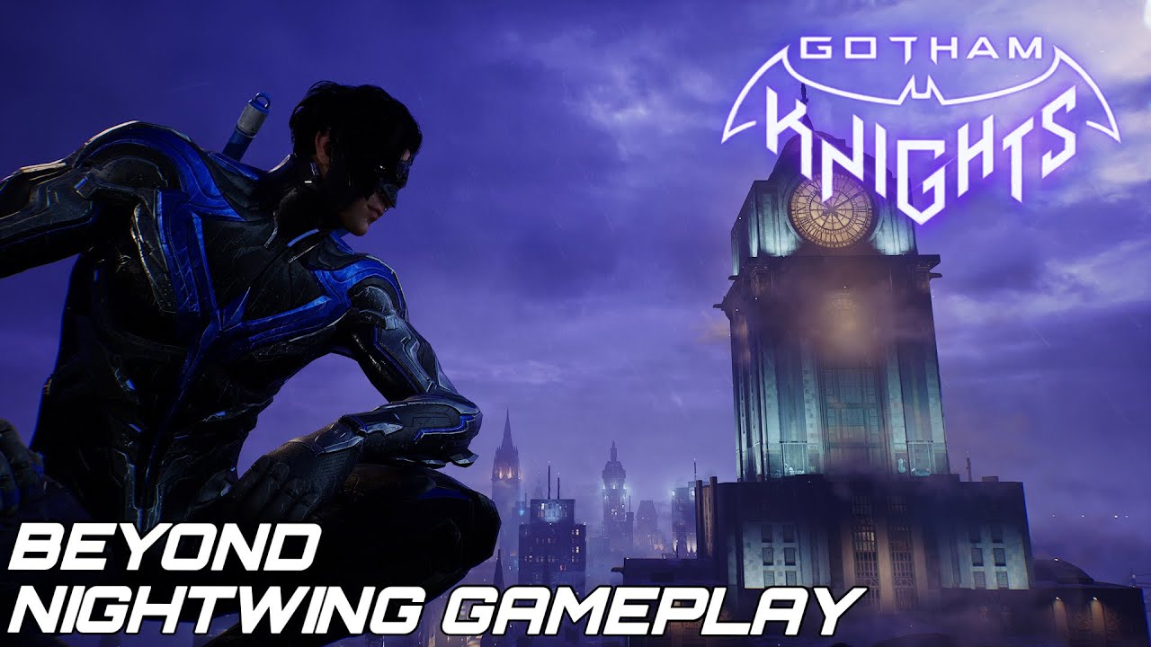 Gotham Knights 5 Minutes of Nightwing Beyond Gameplay #gothamknights