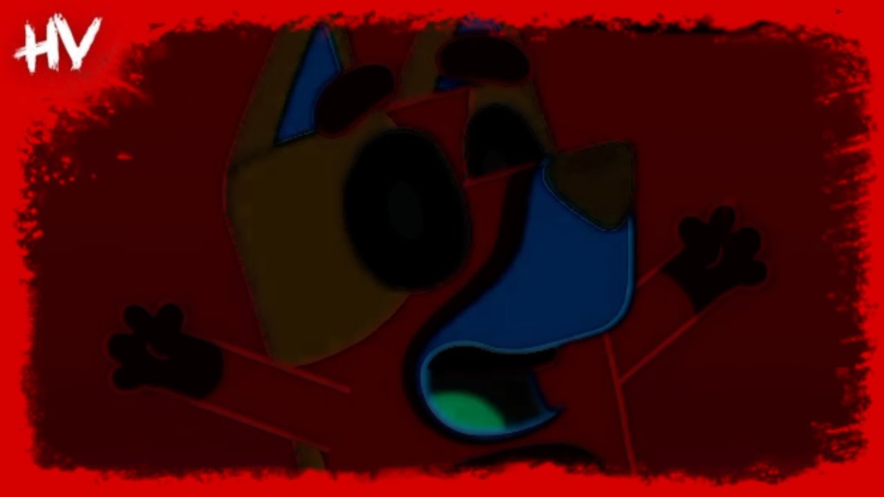 Bluey - Theme Song (Horror Version) 😱