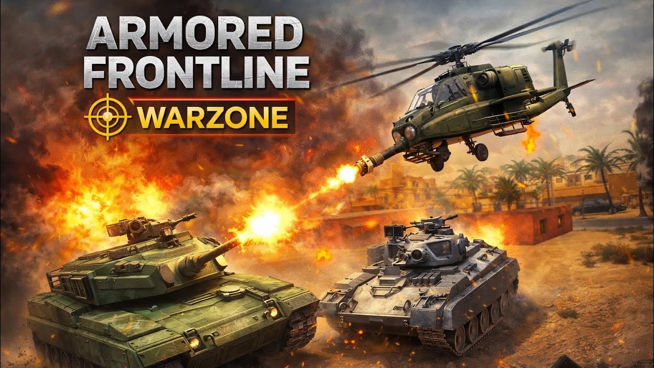 armored frontline: warzone Gameplay | tank fight | war zone | New game | Gameplay Walkthrough