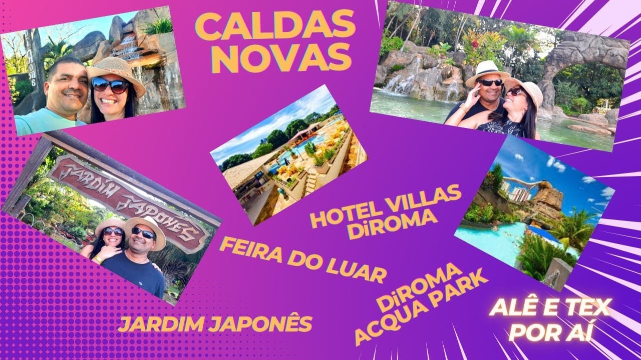✅Voltamos a Caldas Novas, agora para o Hotel Villas diRoma e diRoma Acqua Park