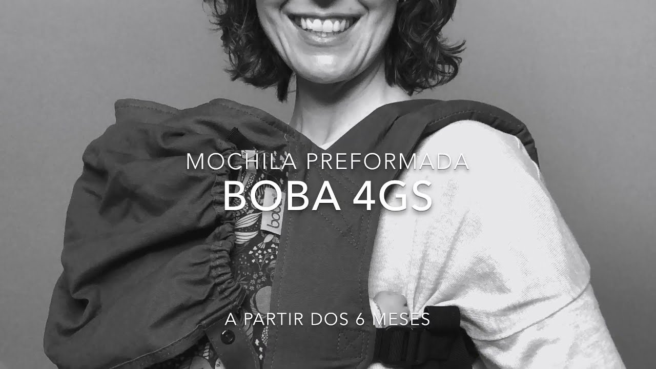como ajustar una boba 4gs para portear delante 1080p