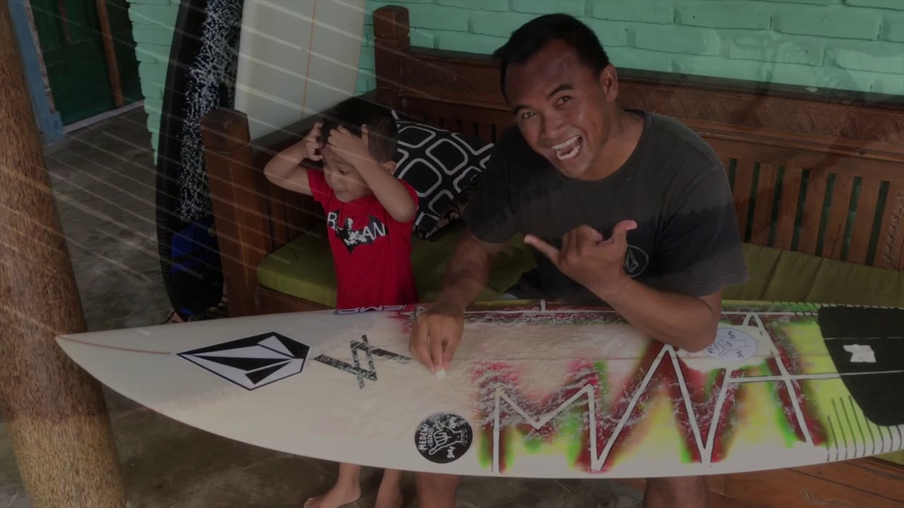 SURFING MY HOME BREAK MEDEWI BEACH WEST BALI
