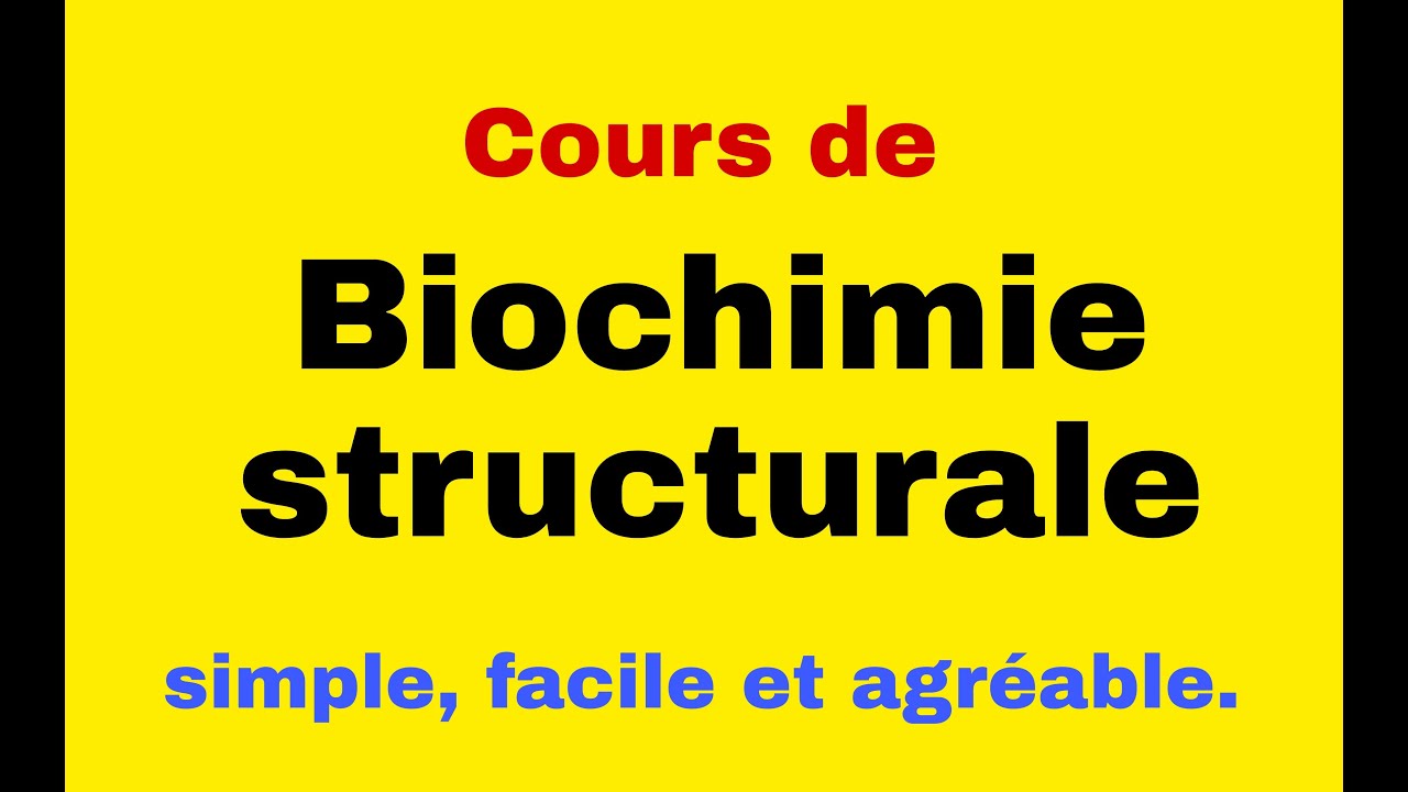 Biochimie structurale - les lipides 1