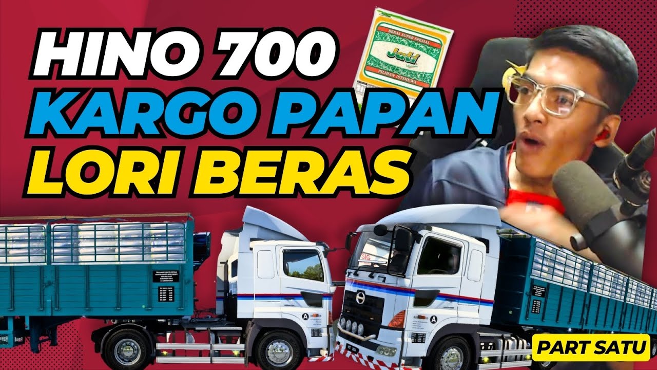 HINO 700 MUATAN KARGO PAPAN HANTAR BERAS JATI DARI KLUANG TO KULAI !! PART SATU - ETS2