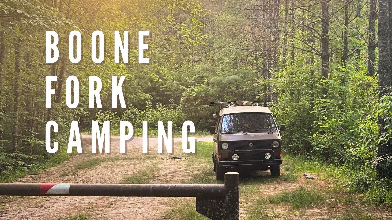 Back At Boone Fork Campground for A Little Trout Fishing and Camping